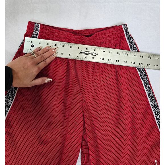 Jordan Youth XL Basketball Shorts Red Elephant Print 2.0 Jumpman Athletic - Picture 5 of 9
